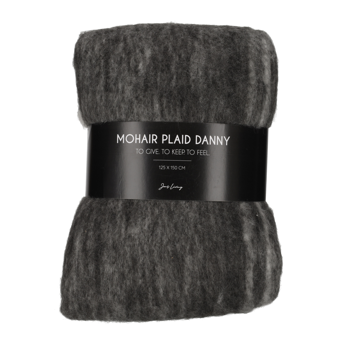 Mohair Plaid Danny Antraciet