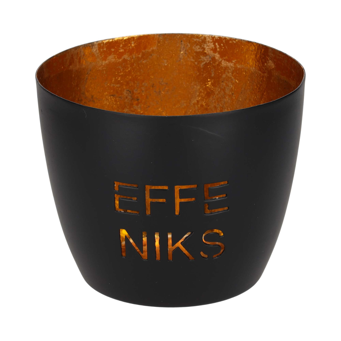 Theelichthouder Effe Niks