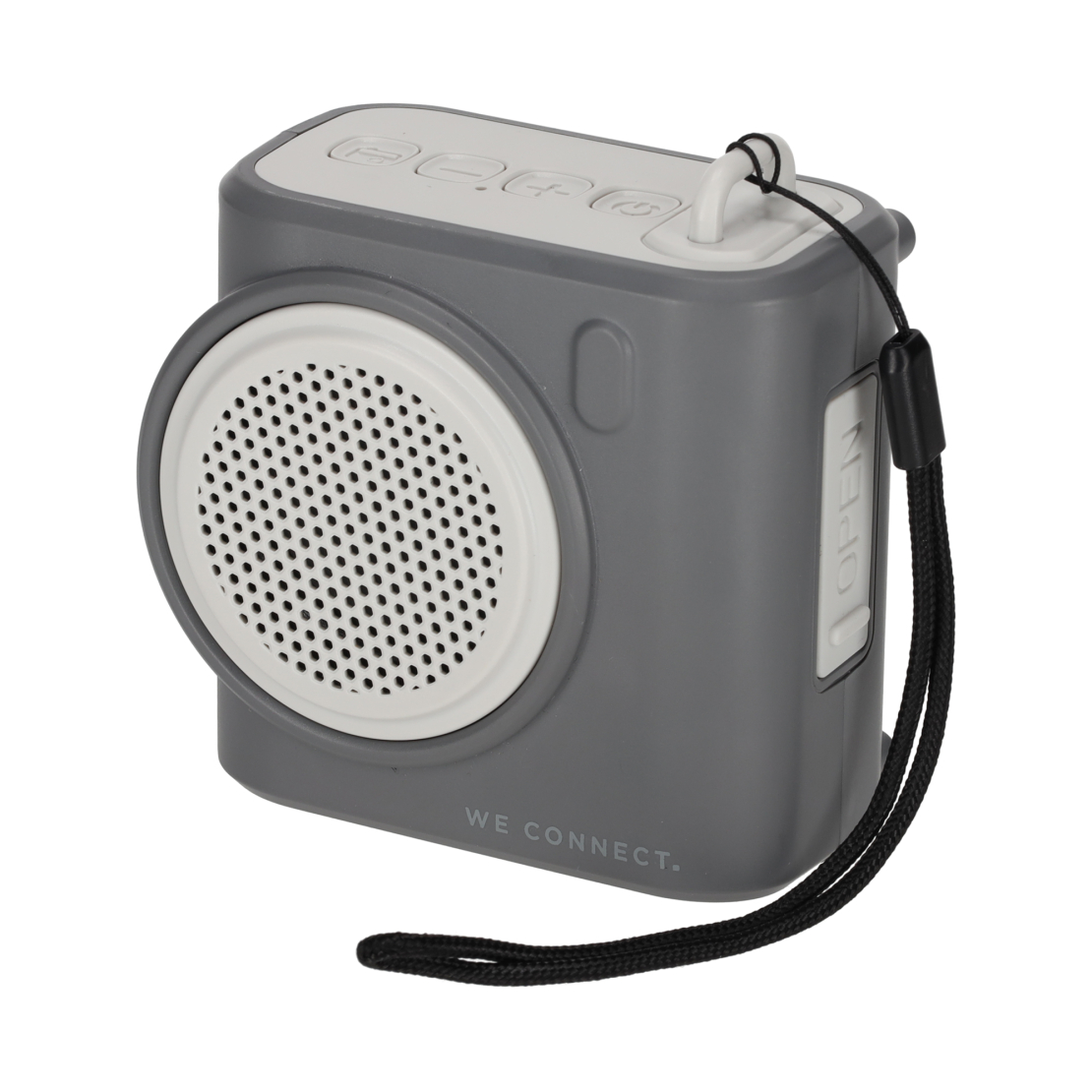 Retro Camera Speaker Grijs