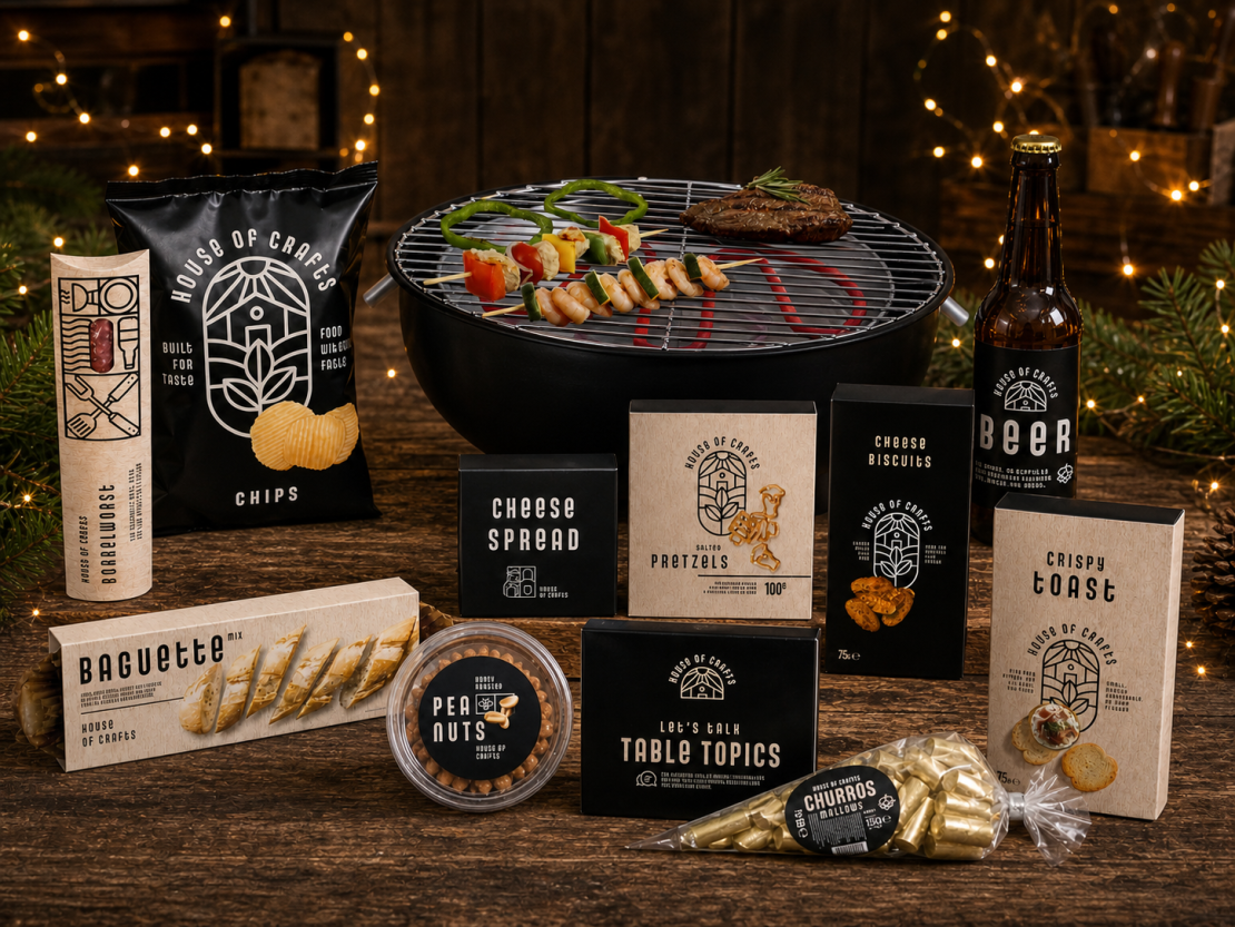 Kerstpakket House of Crafts – Grill & Geniet