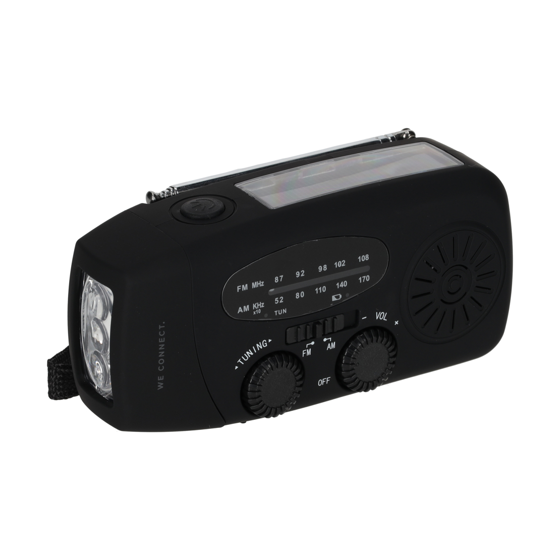 Emergency Solar/FM/LED/Radio Speaker