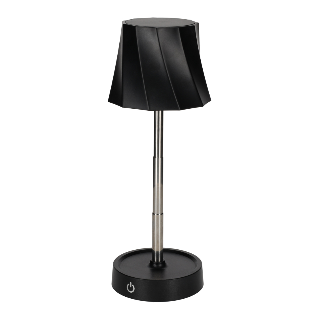 Telescopische LED Lamp Zwart