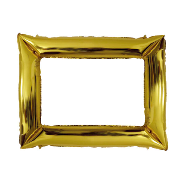 Folie Ballon Foto Frame Goud