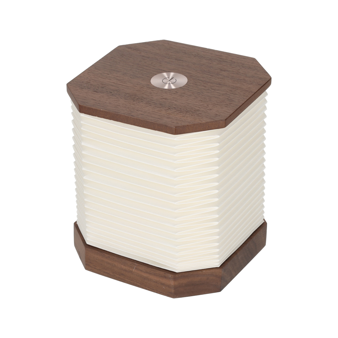 Accordeon LED Lamp Walnoot
