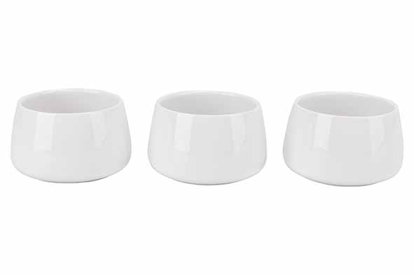 Torres Bowl Wit Set  van 3