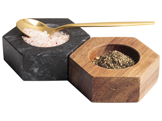 Peper en zout set - Gusta - Tafelpresentatie - Kerstpakketten | X