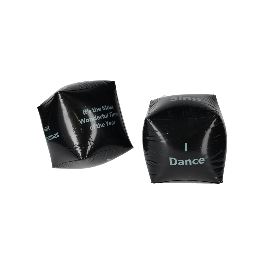 Opblaasbare XL Dobbelstenen set van 2