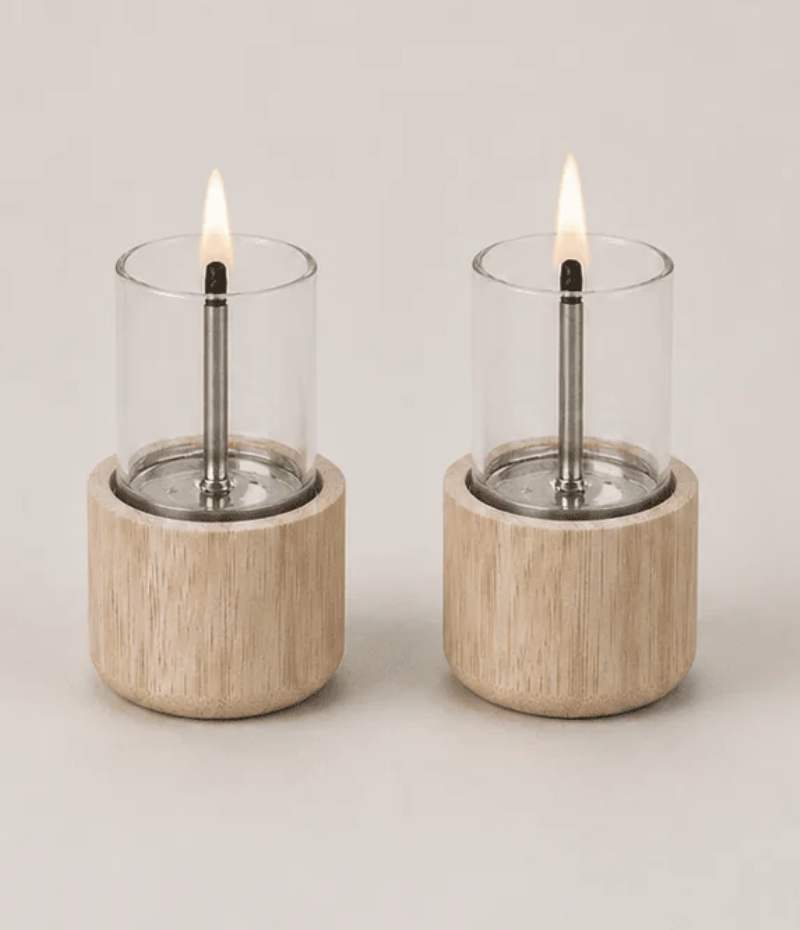 Candle 70 Natural Bamboo - 2-pack