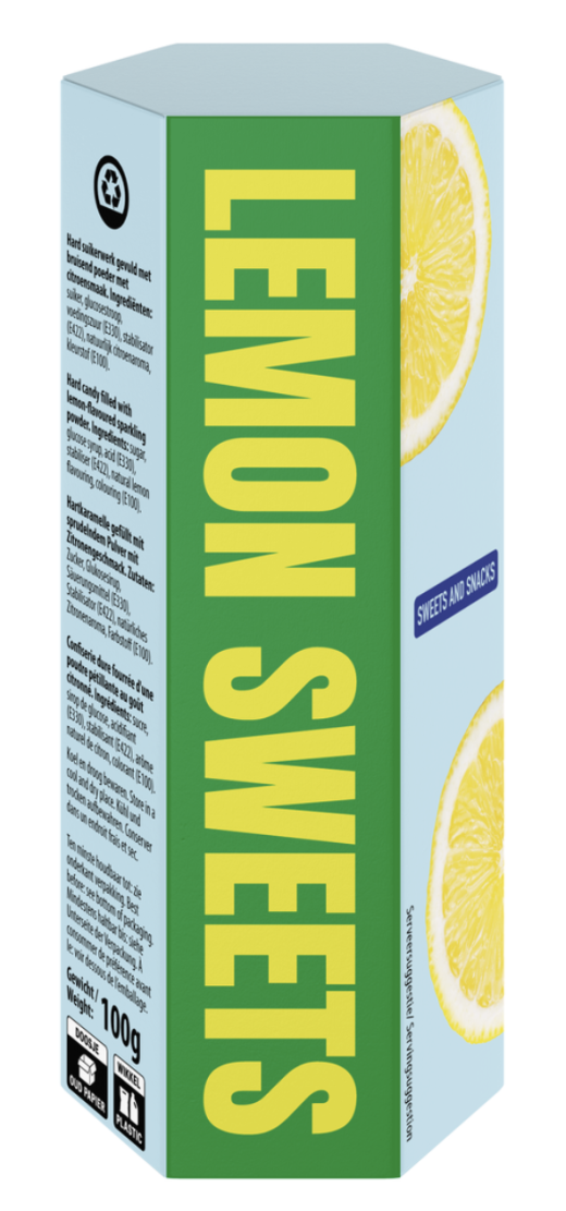 Lemon sweets 100 gram
