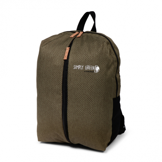 RPET TwoTone rugtas groen