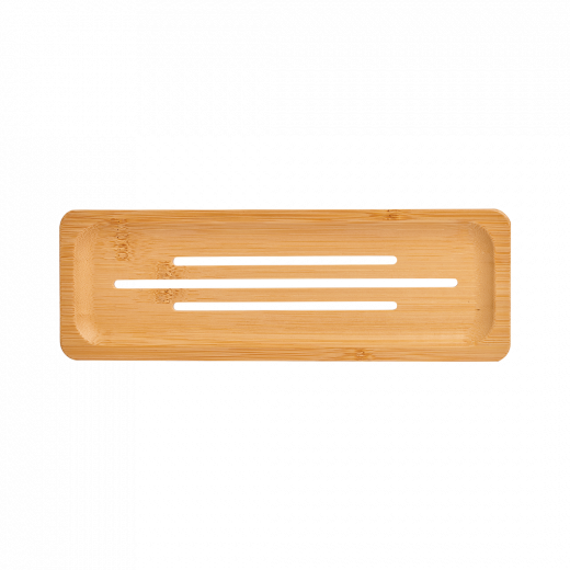 Bamboe zeepplank rechthoek