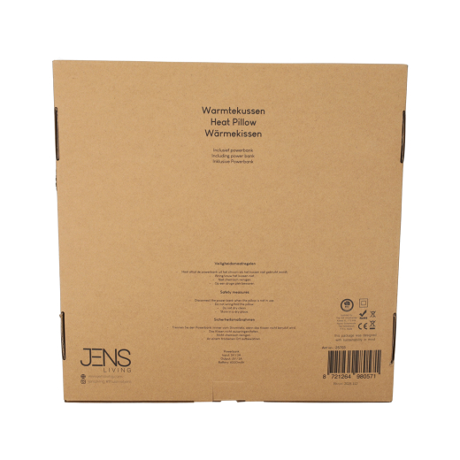 Warmtekussen RPET 40x40 Groen