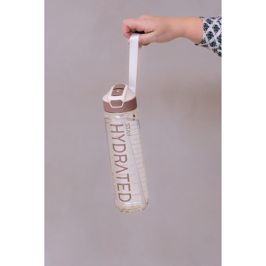 Waterfles Hydrated Taupe