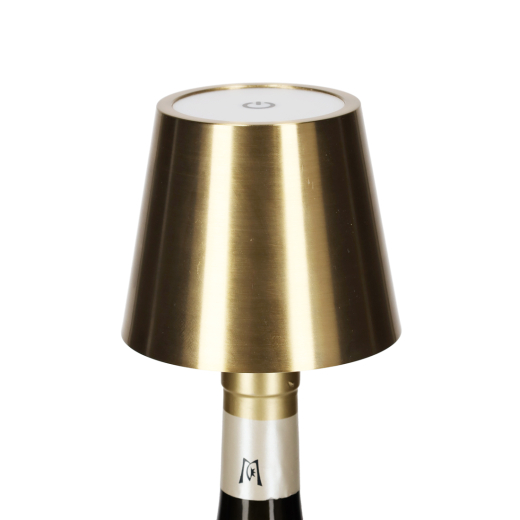 LED Fles Lamp Goud