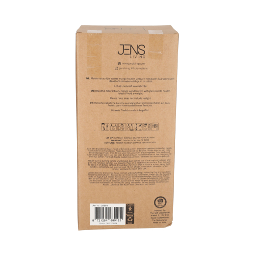 Lantaarn Ravi Naturel Large