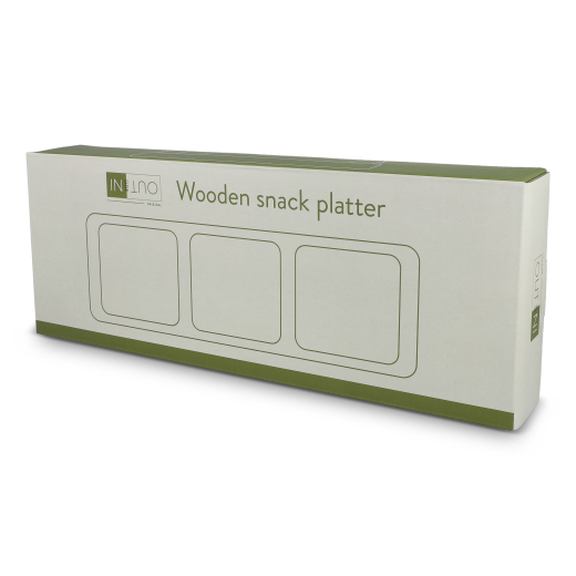 Houten snacktafeltje 35 cm