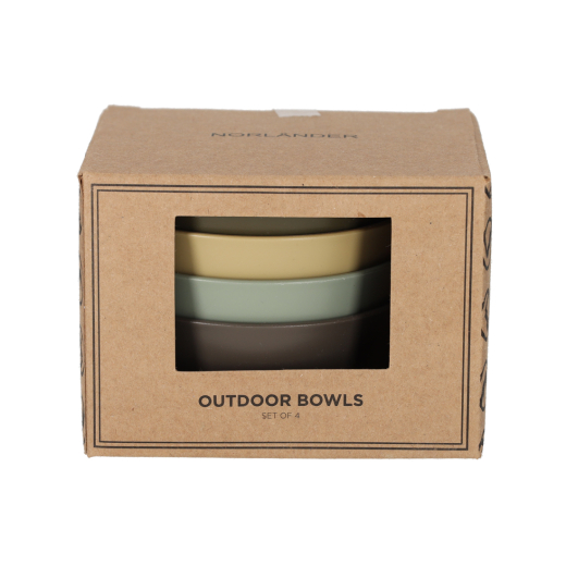 Outdoor Kommen  set van 4