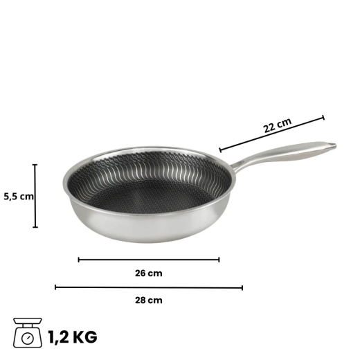 Honey Koekenpan 28 cm