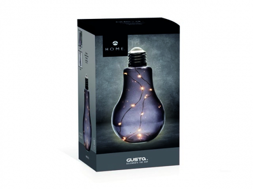 Decolamp 10 LEDS paars