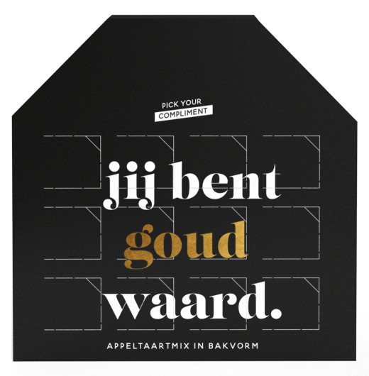 Appeltaartmix in bakvorm 300 gram