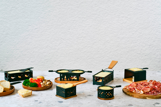 Aspen Raclette vierkant 1 persoon