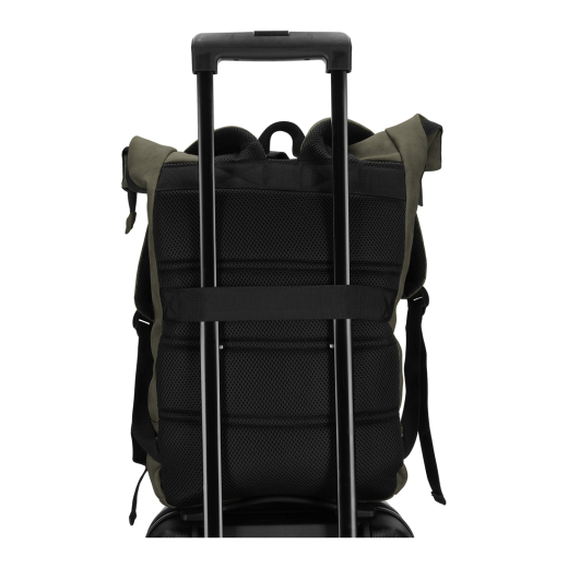 Nubuck Rol Rugtas Groen