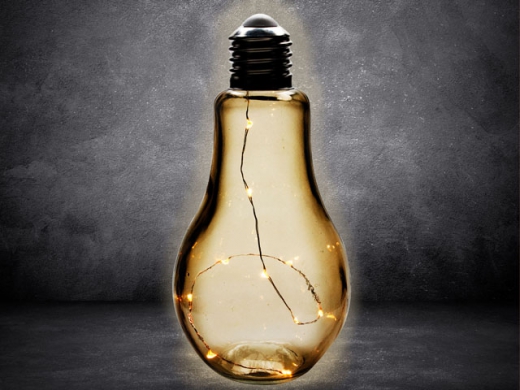 Decolamp 10 LEDS goud