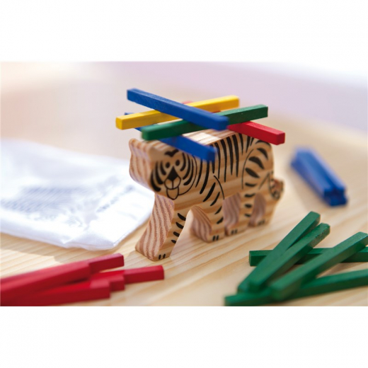 25 delig behendigheidsspel beige