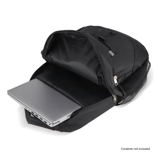 Rugzak met trekkoord RPET 25 liter zwart