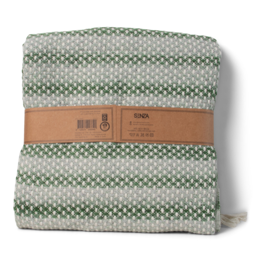 Indoor/Outdoor Plaid RPET Groen