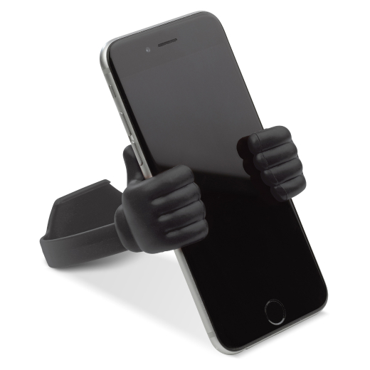 Smartphonehouder handen Zwart