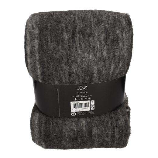 Mohair Plaid Danny Antraciet