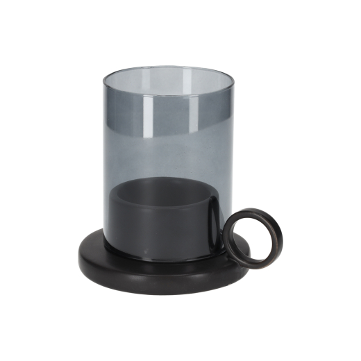 Theelichthouder Bo Zwart