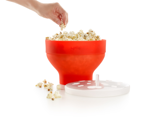 Magnetron Popcorn Maker rood