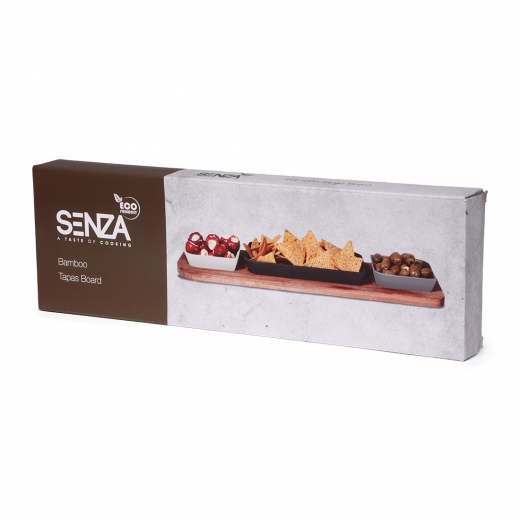 Bamboo Tapas Board Grey