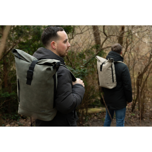 Nubuck Rol Rugtas Groen