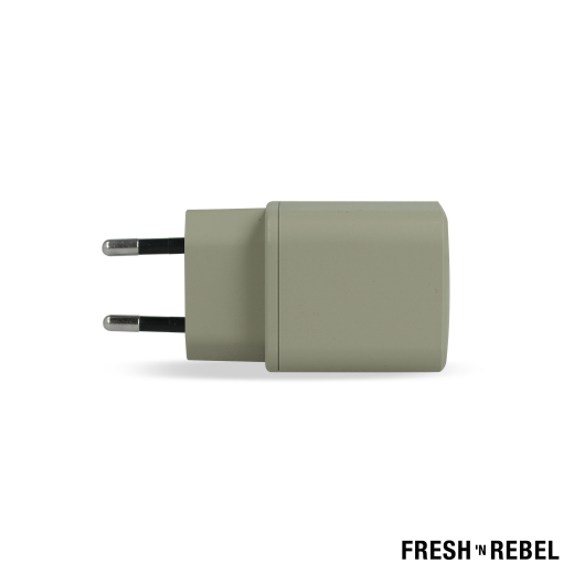 Mini charger USB-C Groen