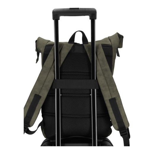 Nubuck Rol Rugtas Groen