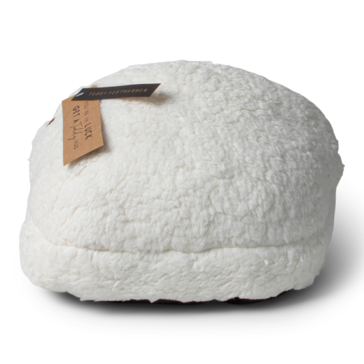 Teddy Voetenwarmer Wit