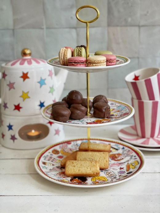 Etagère tea & cookies Even Bijkletsen
