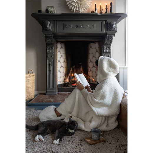 Teddy Voetenwarmer Wit