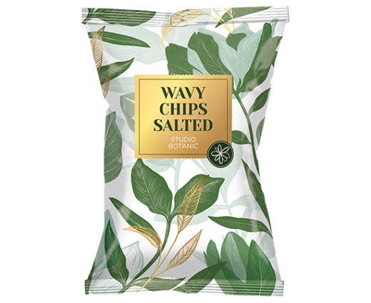 Ribbelchips Zout 90 gram