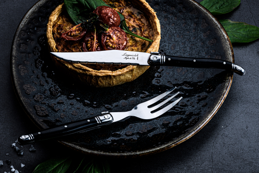 Mini couvert zwart 12 delig