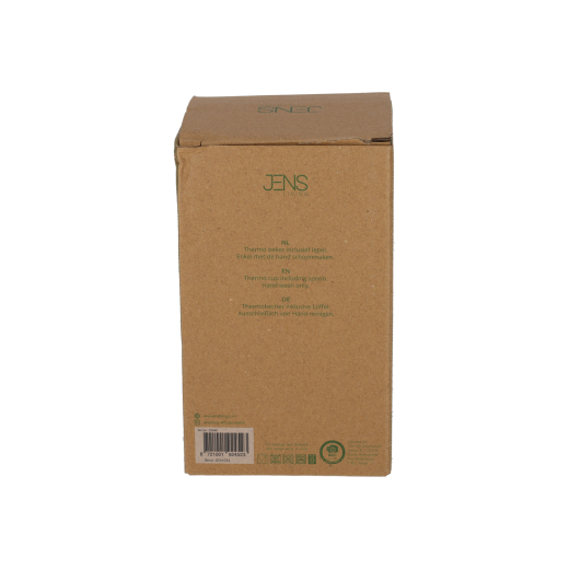 Thermo Beker met Lepel Jake Groen