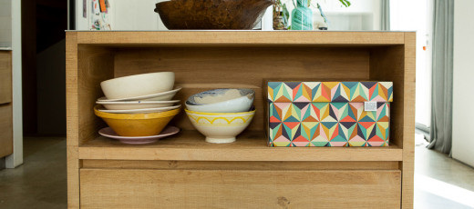 Dutch Design Storage Box 'Back to the 60's' NEW