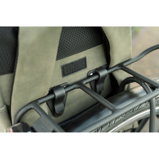 Nubuck Fiets Rugtas Groen