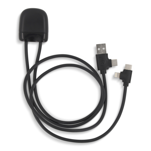 Xoopar Ice-C Charging cable Zwart
