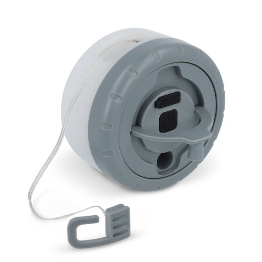 Retractable string lights Grijs