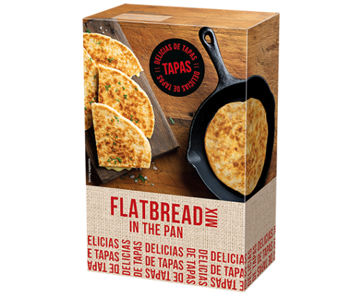 Flatbread Mix In de pan 250 gram