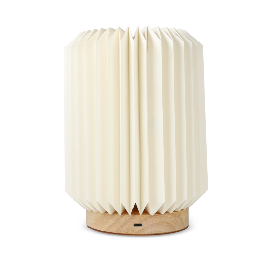 Vouwbare paper LED lamp Aurora 22 cm Natuur